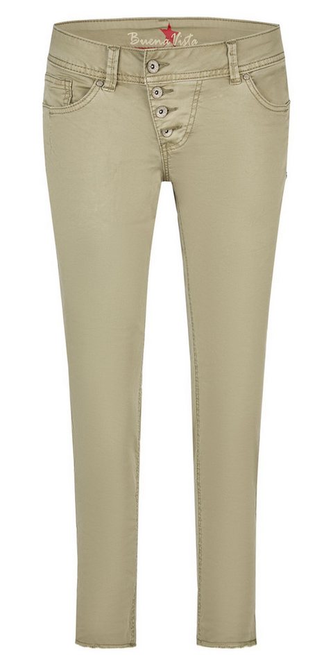 Buena Vista 7/8-Jeans - Jeans - Schräge Knopfleiste - Malibu 7/8 stretch twill von Buena Vista