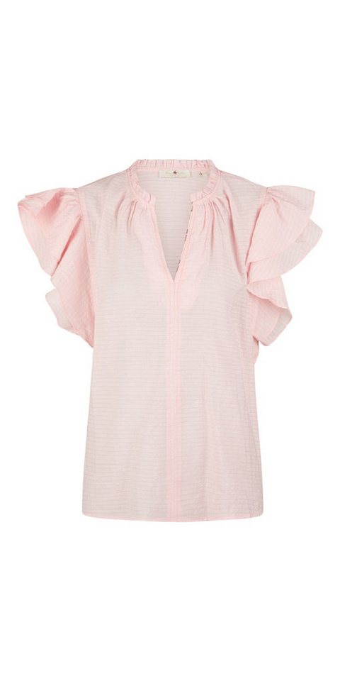 Buena Vista Blusentop - Kurzarmbluse Rüschen von Buena Vista