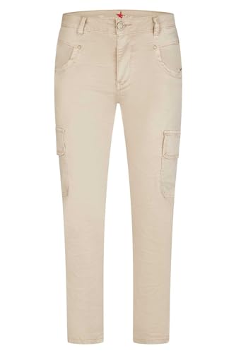 Buena Vista Cargohose Anna C Straight 7/8 in Beige, Größe L von Buena Vista