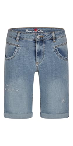 Buena Vista Damen Bermuda Anna C-Short Stretch Denim (Repair Denim) Größe S von Buena Vista
