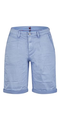 Buena Vista Damen Hose Coco-Short Stretch Twill in Silver Blue - S von Buena Vista