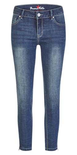 Buena Vista Damen Hose Italy V 7/8 stretch denim (DE/NL/SE/PL, Alphanumerisch, L, Regular, Regular, denim wash) von Buena Vista