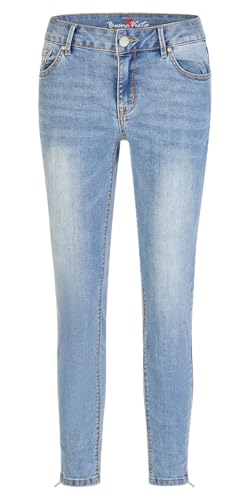 Buena Vista Damen Hose Italy V 7/8 stretch denim (DE/NL/SE/PL, Alphanumerisch, XS, Regular, Regular, bright denim) von Buena Vista