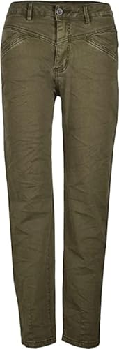 Buena Vista Damen Jeans Coco (as3, Alpha, x_s, Regular, Regular, Juniper Green, XS) von Buena Vista