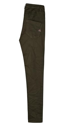 Buena Vista Damen Jeans Florida B Cropped (DE/NL/SE/PL, Alphanumerisch, L, Regular, Regular, malachit) von Buena Vista