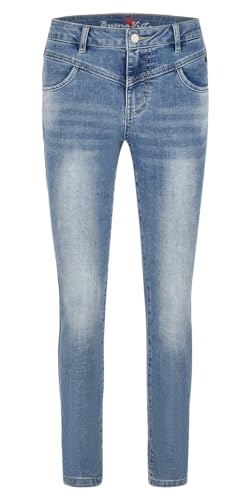 Buena Vista Damen Jeans Florida B Cropped (DE/NL/SE/PL, Alphanumerisch, XS, Regular, Regular, Cobalt Blue) von Buena Vista