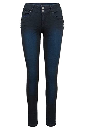 Buena Vista Damen Jeans Hose Tummyless-Z Stretch Denim (Blue Spray) (Blue Spray, XS) von Buena Vista