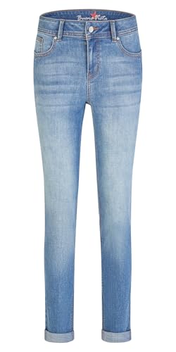 Buena Vista Damen Jeans Malibu Zip (DE/NL/SE/PL, Alphanumerisch, XS, Regular, Regular, mid Stone) von Buena Vista