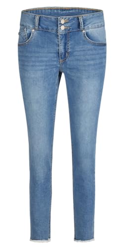 Buena Vista Damen Jeans Tummyless 7/8 Stretch Denim (DE/NL/SE/PL, Alphanumerisch, XS, Regular, Regular, mid Stone) von Buena Vista