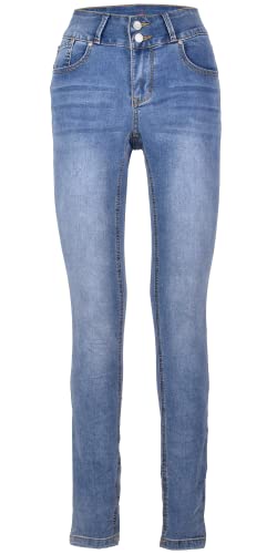 Buena Vista Damen Jeans Tummyless Stretch Denim (as3, Alpha, l, Regular, Regular, Light Stone) von Buena Vista