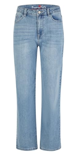 Buena Vista Damen Jeans Wide Leg (DE/NL/SE/PL, Alphanumerisch, L, Regular, Regular, mid Blue) von Buena Vista