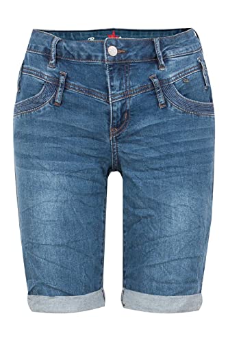 Buena Vista Damen Short Florida Stretch Denim (XS, Middle Blue) von Buena Vista