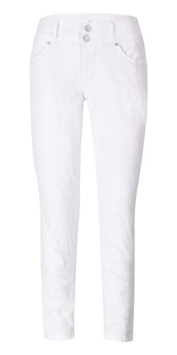 Buena Vista Damenjeans Tummyless 7/8 Stretch Twill Jeanshose Trousers Pants Skinny (as3, Alpha, x_s, Regular, Regular, 032 White) von Buena Vista