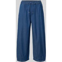 Buena Vista Flared Stoffhose in Denim-Optik Modell 'BARCELONA SUMMER' in Dunkelblau, Größe L Buena Vista Flared Stoffhose in Denim-Optik Modell 'BARCELONA SUMMER' in Dunkelblau, Größe L von Buena Vista