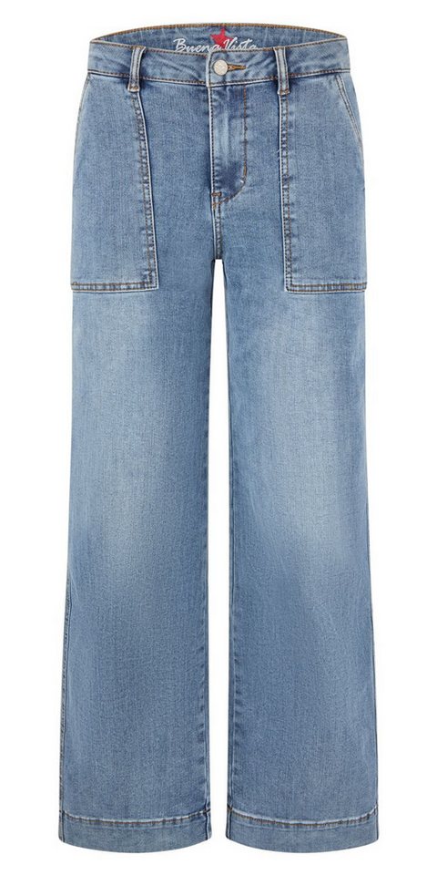 Buena Vista Gerade Jeans – Wide Leg Worker Jeans in hellblauer Waschung von Buena Vista