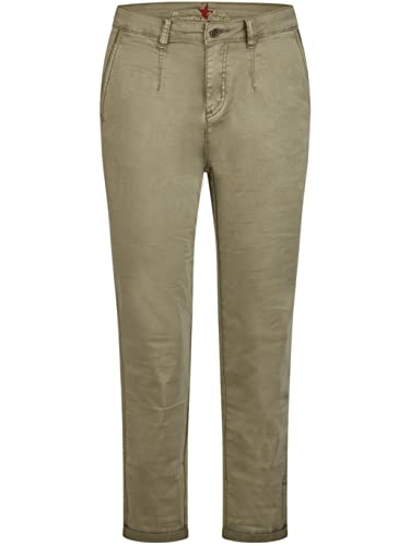 Buena Vista Gina 7/8 Stretch Twill Chino in Aloe Green (as3, Alpha, l, Regular, Regular) von Buena Vista