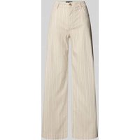 Buena Vista Wide Leg Hose aus Baumwoll-Mix mit Leinen-Anteil in Beige, Größe XS Buena Vista Wide Leg Hose aus Baumwoll-Mix mit Leinen-Anteil in Beige, Größe XS von Buena Vista