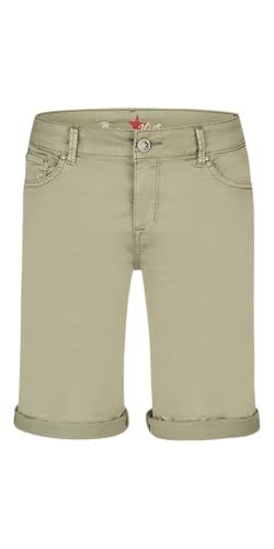 Buena Vista Italy Short Stretch Twill in Aloe 2506-B5876-4003 (DE/NL/SE/PL, Alphanumerisch, M, Regular, Regular, Aloe grün) von Buena Vista
