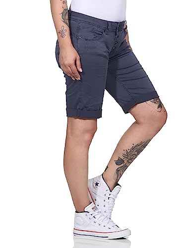 Buena Vista Jeans Hosen Damen - Malibu Short - Stretch Twill - dunkleres blau (as3, Alpha, xx_s, Regular, Regular) von Buena Vista