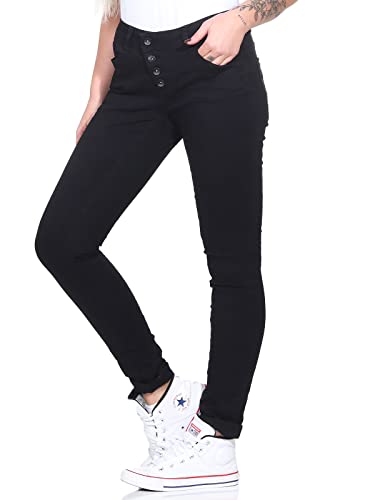 Buena Vista Jeans Hosen Damen - Malibu - Stretch Twill - Black - schwarz - Gr. XS von Buena Vista