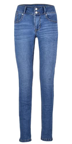 Buena Vista Jeans Tummyless Stretch Denim in Blau, Größe L von Buena Vista