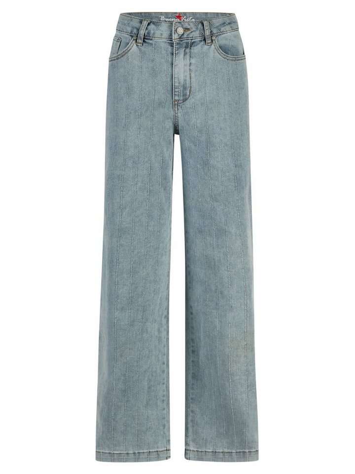 Buena Vista Loose-fit-Jeans - Damen Wide Leg Jeans – Stretch Denim High Waist – Strukturiert von Buena Vista