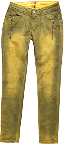 Buena Vista Malibu-Zip K Stretch Twill Jeans ockergelb Gr. XXS von Buena Vista