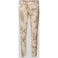 Buena Vista Skinny Fit Hose im 5-Pocket-Design Modell 'MALIBU' in Offwhite, Größe XXS von Buena Vista