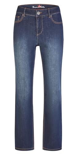 Buena Vista Stella Zip Straight Stretch Denim (Dark Denim) (DE/NL/SE/PL, Alphanumerisch, XS, Regular, Regular) von Buena Vista