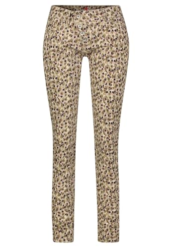 Buena Vista Damen Hose Malibu Cropped Stretch Twill Slim Fit aubergine (63), XS von Buena Vista