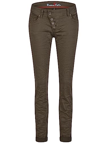 Buena Vista Stoffhose Malibu Stretch Twill in Grün, Größe L von Buena Vista