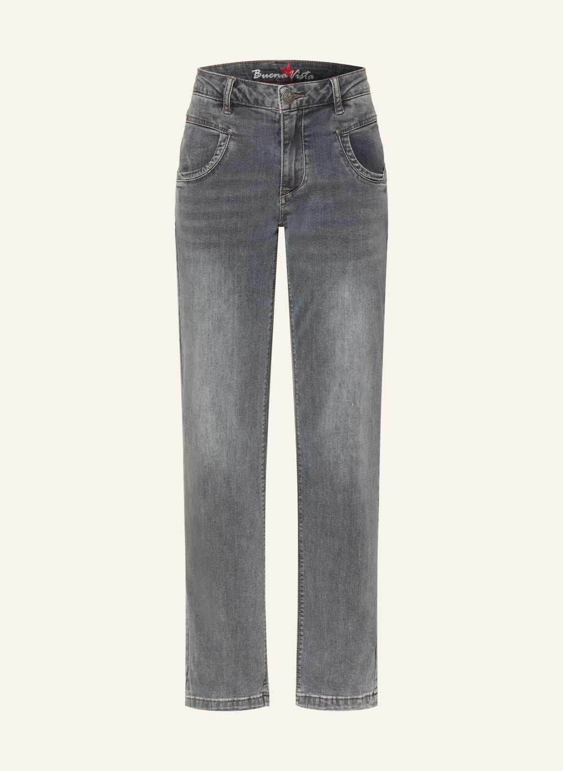 Buena Vista Straight Jeans Anna grau von Buena Vista