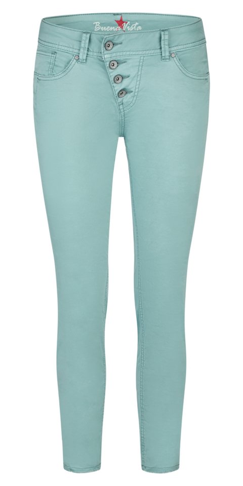 Buena Vista Stretch-Jeans BUENA VISTA MALIBU 7/8 bergsee 2505 B5122 4003.9019 - Stretch Twill von Buena Vista