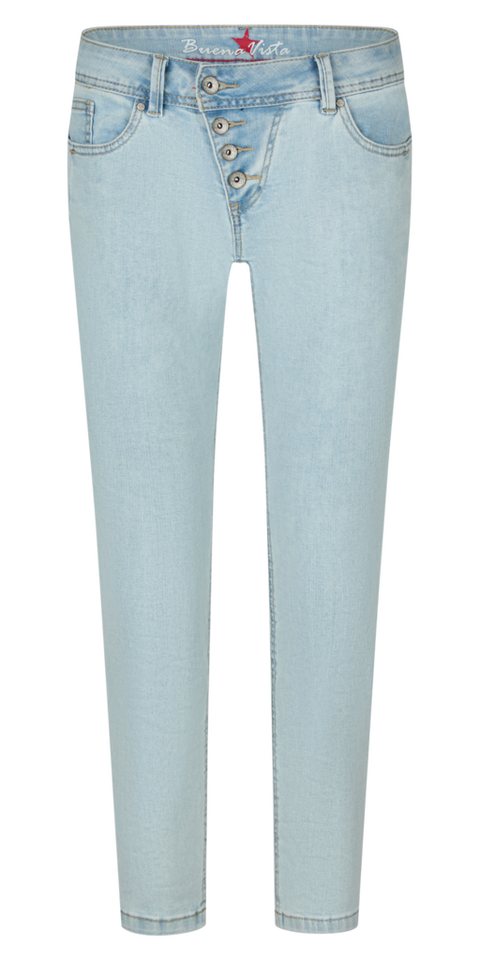 Buena Vista Stretch-Jeans BUENA VISTA MALIBU 7/8 faded denim 2505 B5122 369.4265 - Stretch Denim von Buena Vista