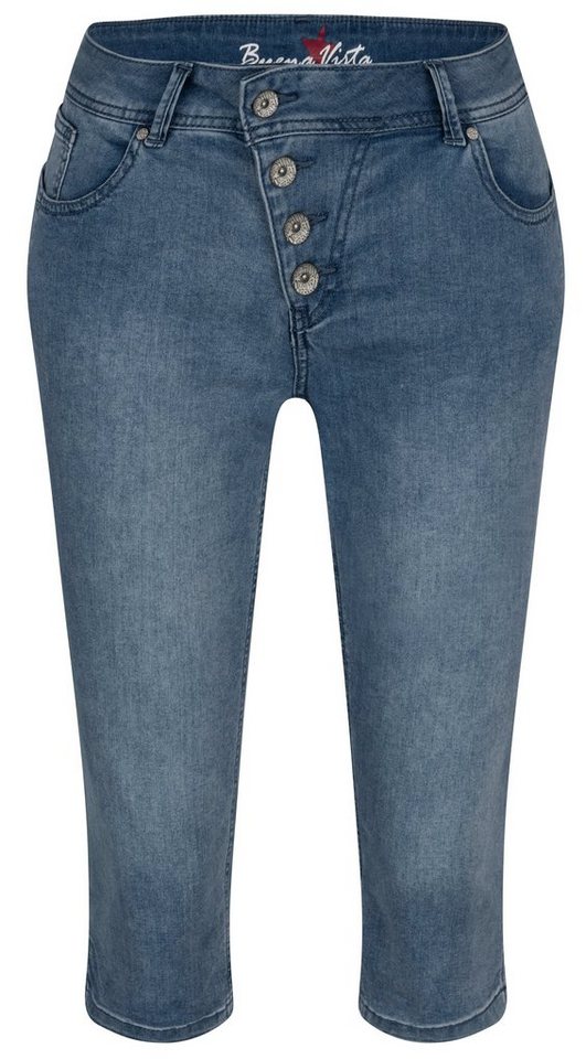 Buena Vista Stretch-Jeans BUENA VISTA MALIBU CAPRI light stone 888 B5232 333.9068 - Stretch von Buena Vista