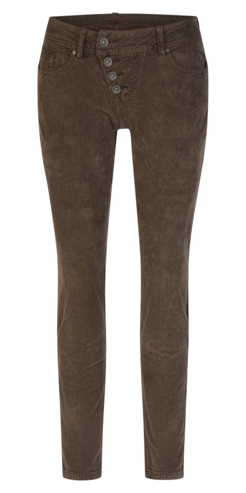 Buena Vista Stretch-Jeans BUENA VISTA MALIBU CROPPED choco 2509 B5826 9270.6970 - Corduroy von Buena Vista