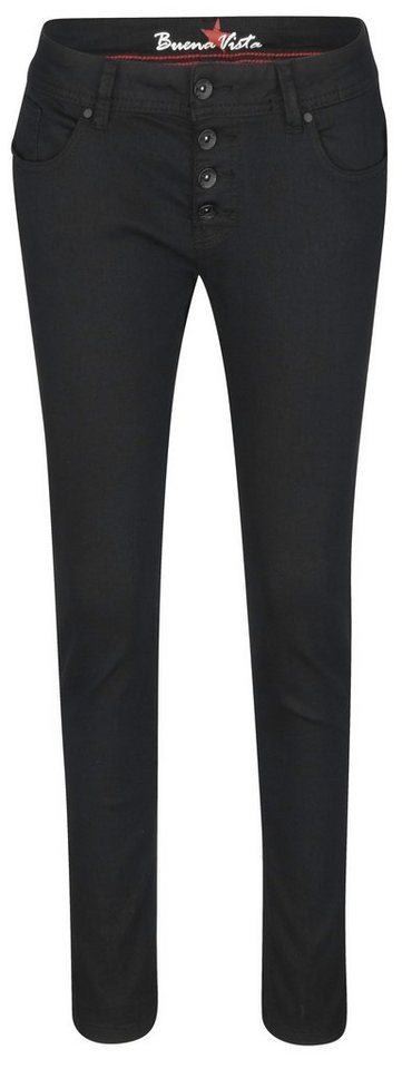 Buena Vista Stretch-Jeans BUENA VISTA MALIBU S black crop 2309 B5837 660.014 - Stretch Twill von Buena Vista