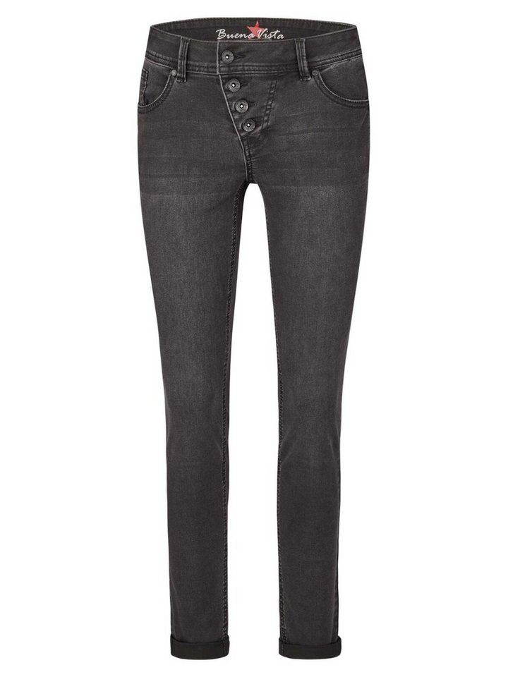 Buena Vista Stretch-Jeans BUENA VISTA MALIBU black denim 2401 B5001 704.9480 - Stretch Denim von Buena Vista