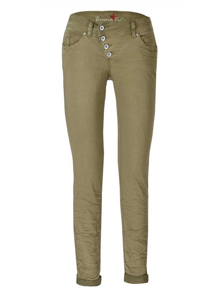 Buena Vista Stretch-Jeans BUENA VISTA MALIBU olive garden 2302 B5001 4003.6105 - Stretch Twill von Buena Vista