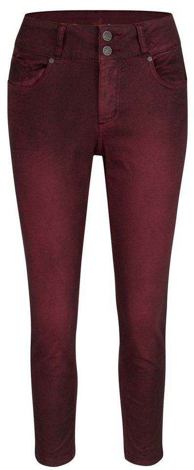 Buena Vista Stretch-Jeans BUENA VISTA TUMMYLESS 7/8 tibetan red 2109 J5658 4141 S.2095 - Stretch von Buena Vista