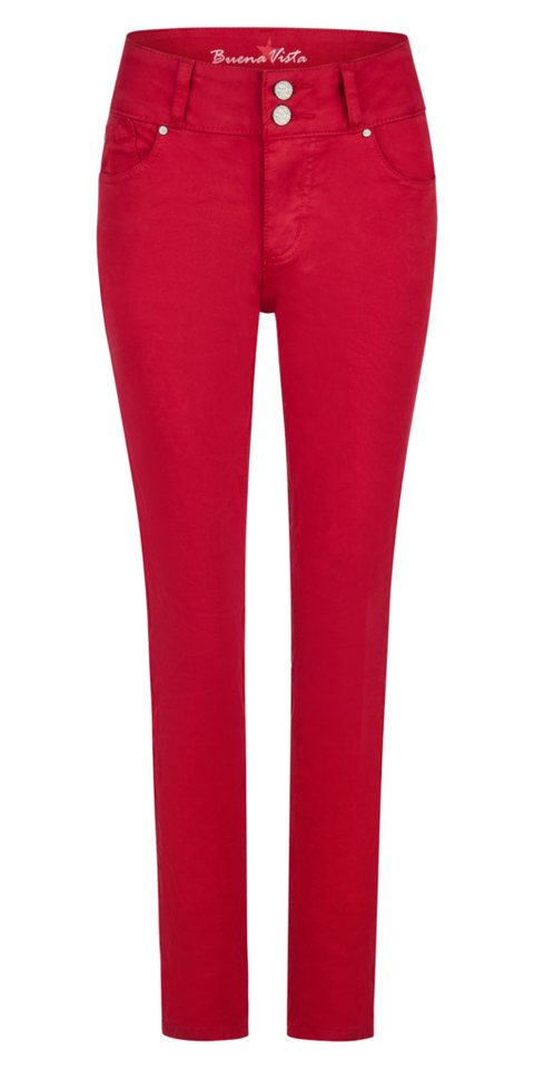 Buena Vista Stretch-Jeans BUENA VISTA TUMMYLESS CROPPED kirsche 2409 B5827 4141.6297 - Stretch von Buena Vista