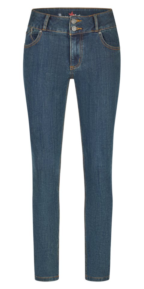 Buena Vista Stretch-Jeans BUENA VISTA TUMMYLESS CROPPED tint stone 2510 B5827 375.7590 - THERMO von Buena Vista