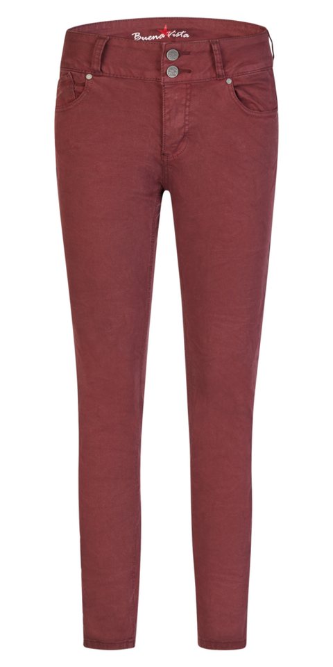 Buena Vista Stretch-Jeans BUENA VISTA TUMMYLESS bordeaux 2508 B5664 4141.8996 - Stretch Twill von Buena Vista