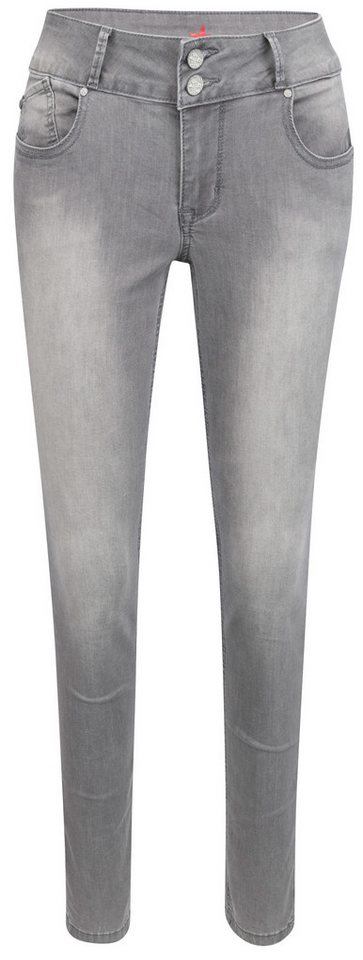 Buena Vista Stretch-Jeans BUENA VISTA TUMMYLESS light grey 2401 B5664 694.4580 - Stretch Denim von Buena Vista