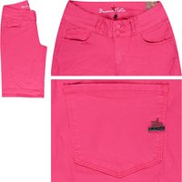 Buena Vista Tummyless-Short Stretch Twill Baumwollhose intense pink XS von Buena Vista