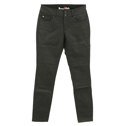 Buena Vista Tummyless cropped coated twill black - M von Buena Vista