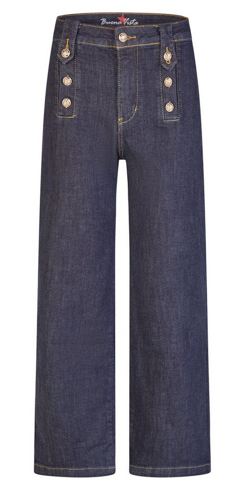 Buena Vista Weite Jeans – Damen Weite Jeans – Wide Leg Marine stretch Denim &ndash von Buena Vista