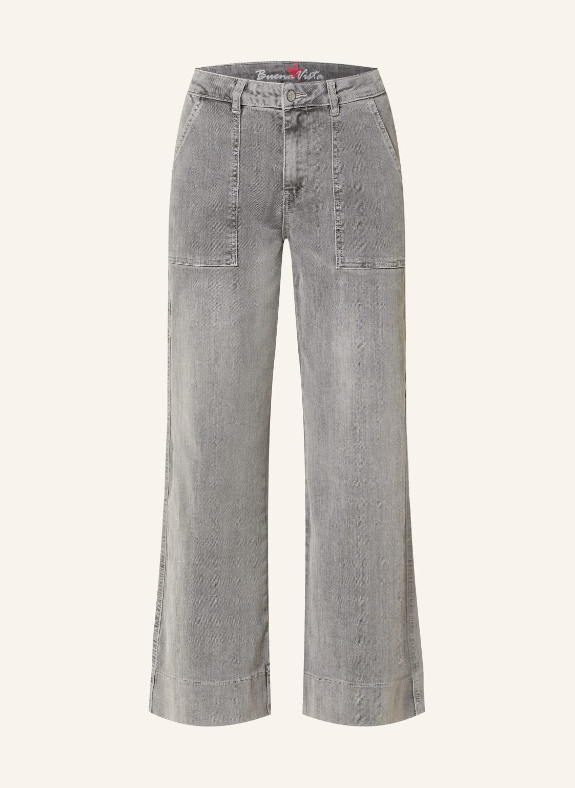 Buena Vista Wide Leg Jeans Worker grau von Buena Vista