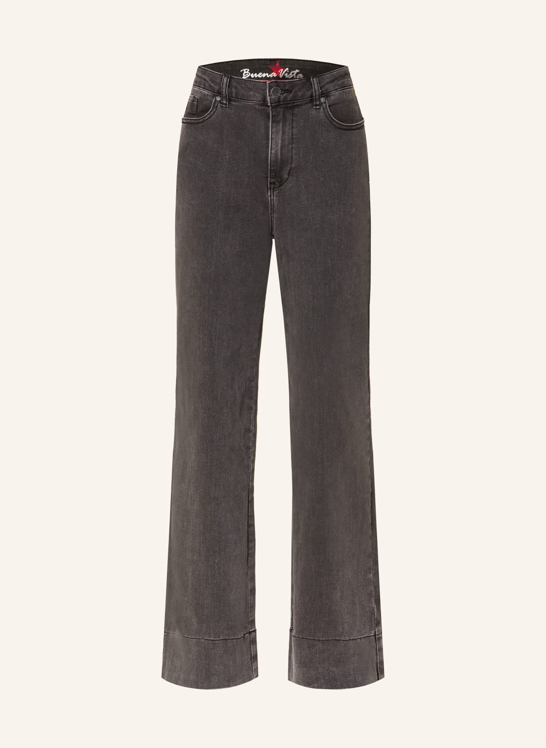 Buena Vista Wide Leg Jeans schwarz von Buena Vista