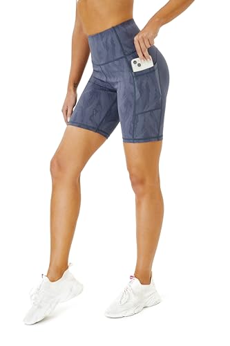 Buepeara Damen Yoga Leggings mit Taschen, High Waist Sporthose Tights Laufhose Fitnesshose Yogahose 3338-02 M von Buepeara